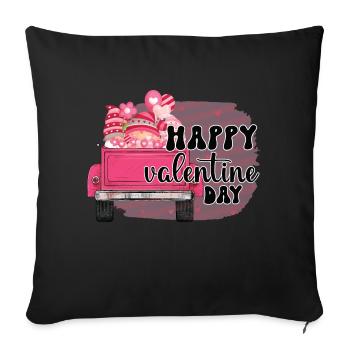 Happy Halloween - Sofa pillowcase 17,3'' x 17,3'' (45 x 45 cm) - black - Front