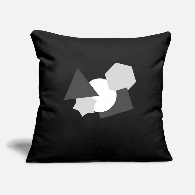 Forme Housse de coussin décorative 45 x 45 cm