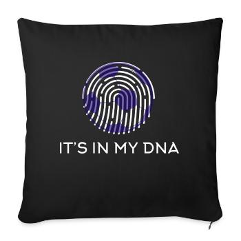 Fußball Soccer - Sofa pillowcase 17,3'' x 17,3'' (45 x 45 cm) - black - Front