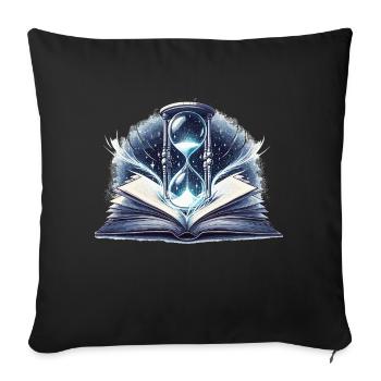 L’apprentissage est un voyage, pas un destin. - Housse de coussin décorative 45 x 45 cm - noir - Devant