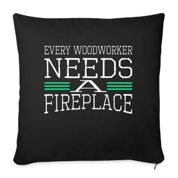 cadeau d’anniversaire idée cadeau d’anniversaire cadeau d’anniversaire - Housse de coussin décorative 45 x 45 cm - noir - Devant