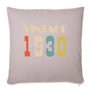 2017 Vintage Limited Edition Gift - Sofa pillowcase 17,3'' x 17,3'' (45 x 45 cm) - light taupe - Front