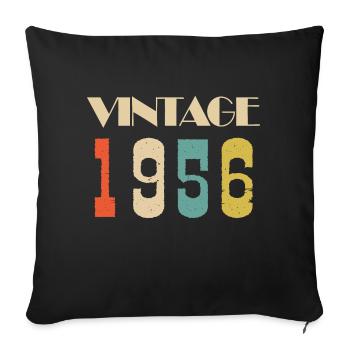 1991 Vintage Édition limitée Cadeau - Housse de coussin décorative 45 x 45 cm - noir - Devant
