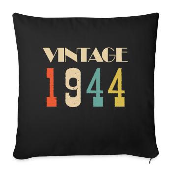 2003 Vintage Édition limitée Cadeau - Housse de coussin décorative 45 x 45 cm - noir - Devant