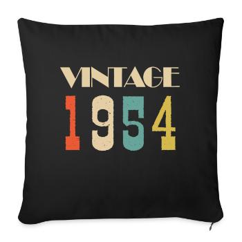 1993 Vintage Édition limitée Cadeau - Housse de coussin décorative 45 x 45 cm - noir - Devant