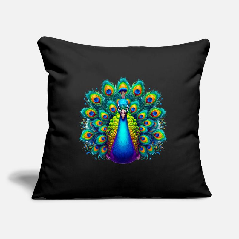 Peacock Sofa pillowcase 17,3'' x 17,3'' (45 x 45 cm)