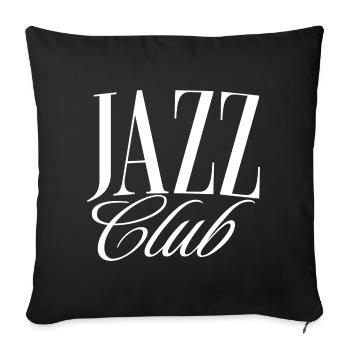 Jazz Club - Sofakissenbezug 45 x 45 cm - Schwarz - Vorne