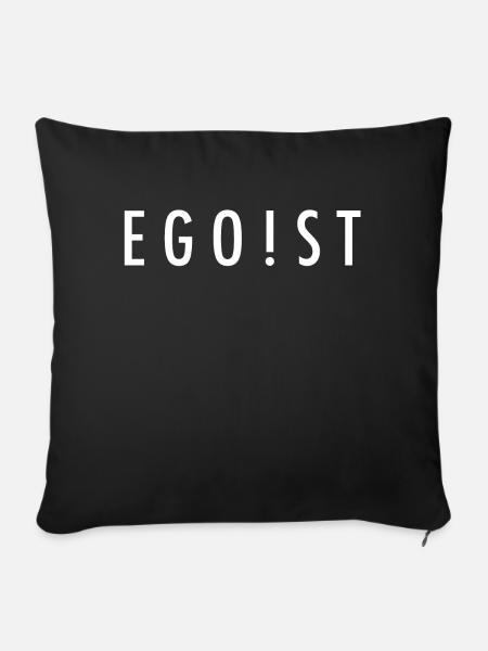 EGO!ST - Sofakissenbezug 45 x 45 cm - Schwarz