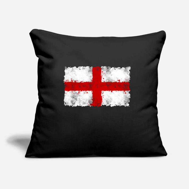 Drapeau de l'Angleterre, drapeau de l'Angleterre, Angleterre, Housse de coussin décorative 45 x 45 cm