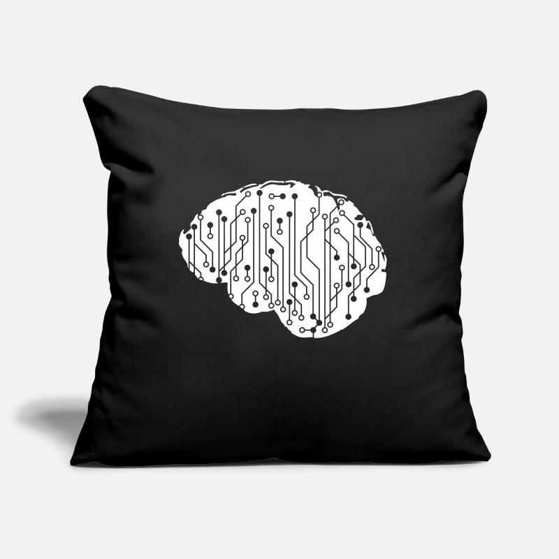 Electrical Brain CPU Data Circuit Computer Sofa pillowcase 17,3'' x 17,3'' (45 x 45 cm)