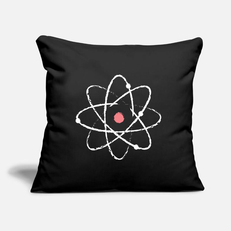Physics Atom Sofa pillowcase 17,3'' x 17,3'' (45 x 45 cm)
