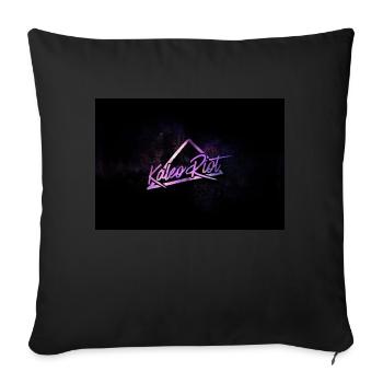 Kaleo Riot Logo merchandise (3D Style) - Sofa pillowcase 17,3'' x 17,3'' (45 x 45 cm) - black - Front