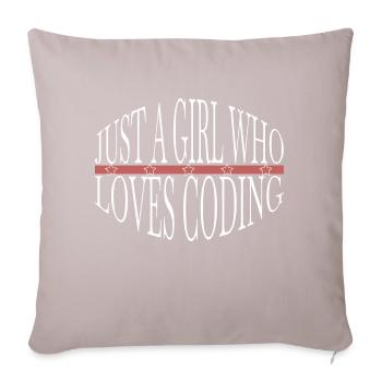 true cool superpower - Sofa pillowcase 17,3'' x 17,3'' (45 x 45 cm) - light taupe - Front