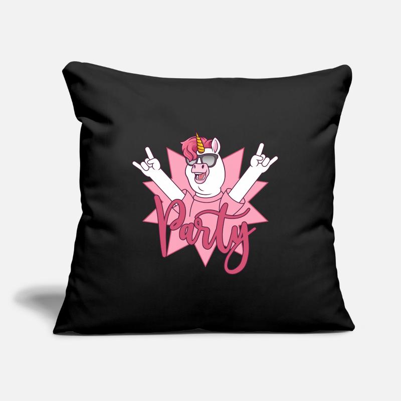 Party Einhorn  Sofakissenbezug 45 x 45 cm