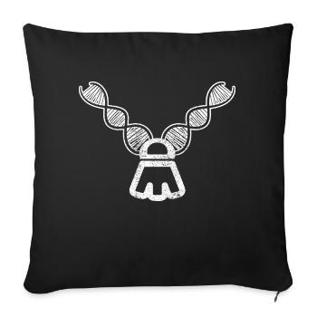 Badminton Badminton Fan De Badminton Joueur de Badminton - Housse de coussin décorative 45 x 45 cm - noir - Devant