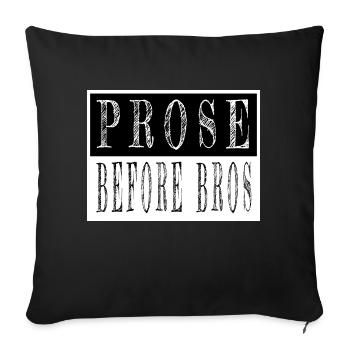 amusant cadeau idée amoureux du livre blague book keeper cadeau - Housse de coussin décorative 45 x 45 cm - noir - Devant