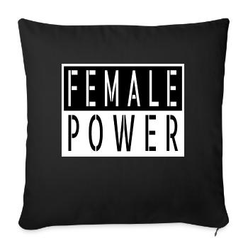 all people blackhistory cool black obama - Sofa pillowcase 17,3'' x 17,3'' (45 x 45 cm) - black - Front