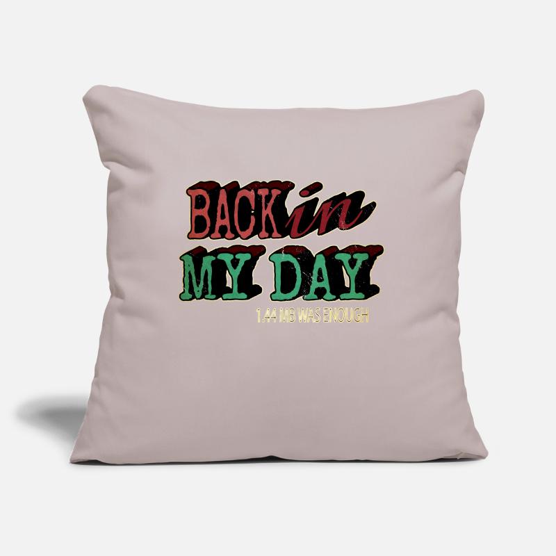 Computer Bday Fullstack Developer Programmation Housse de coussin décorative 45 x 45 cm