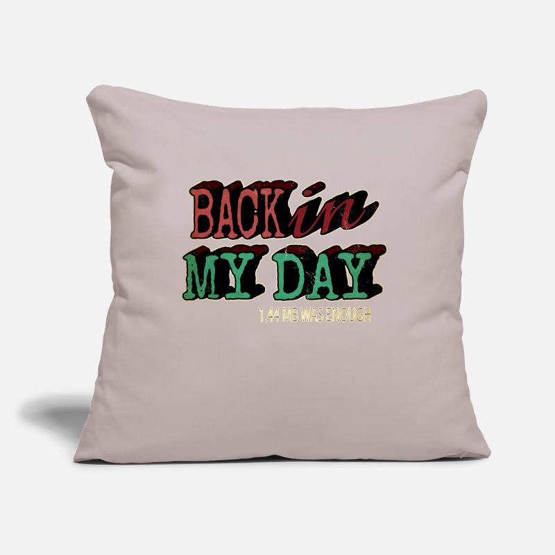 Computer Bday Fullstack Developer Programmation Housse de coussin décorative 45 x 45 cm