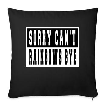 Idée Présent Cool Design One Race Blagues Egalité - Housse de coussin décorative 45 x 45 cm - noir - Devant
