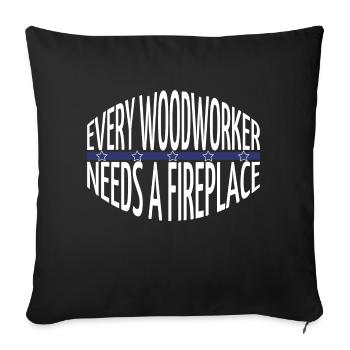 Job Funshirt John Carpenter present idea - Sofa pillowcase 17,3'' x 17,3'' (45 x 45 cm) - black - Front