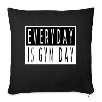 Geek Citation Loisirs Moderne Blanc Drôle Citation Blagues - Housse de coussin décorative 45 x 45 cm - noir - Devant