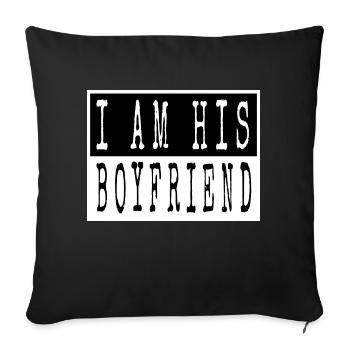30 ans citation drôle dictons geek lesbiens drôle - Housse de coussin décorative 45 x 45 cm - noir - Devant