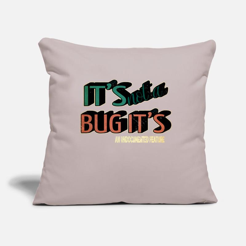 C Sharp programmation cadeau chants de Noël heureux Housse de coussin décorative 45 x 45 cm