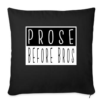J’aime les livres humour animal Geek Comics lecteur de livres - Housse de coussin décorative 45 x 45 cm - noir - Devant