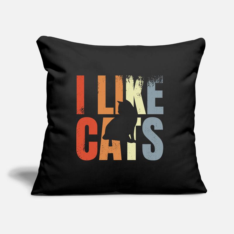 Cat Lovers Sofa pillowcase 17,3'' x 17,3'' (45 x 45 cm)