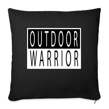 sayings outdoor bear mountains rv present - Sofakissenbezug 45 x 45 cm - Schwarz - Vorne