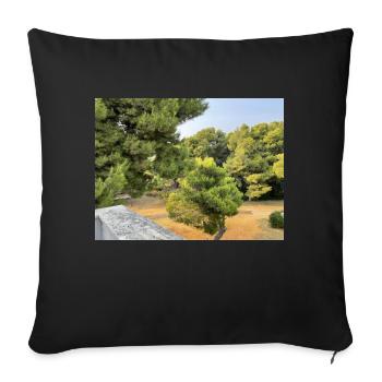 IMG 9514 - Sofa pillowcase 17,3'' x 17,3'' (45 x 45 cm) - black - Front