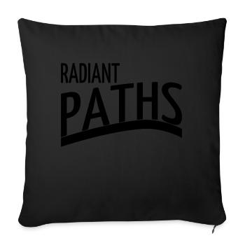 sun-kissed moments sunshine quotes sunshine vibes - Sofa pillowcase 17,3'' x 17,3'' (45 x 45 cm) - black - Front