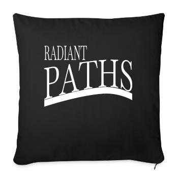 Cadeau d’anniversaire de Bday Chasing The Sun - Housse de coussin décorative 45 x 45 cm - noir - Devant