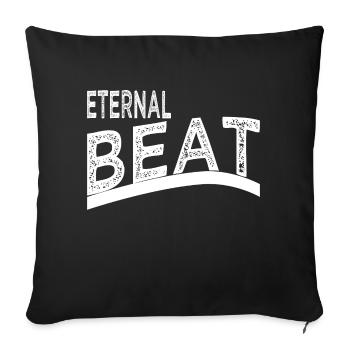 rhythm rhythmic energy cool enduring classics geek - Sofakissenbezug 45 x 45 cm - Schwarz - Vorne