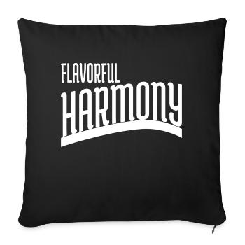 funny sayings power of unity happy present idea - Sofakissenbezug 45 x 45 cm - Schwarz - Vorne