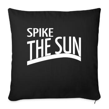 Geek Birthday Birthday Present Idea Summer Glow - Sofa pillowcase 17,3'' x 17,3'' (45 x 45 cm) - black - Front