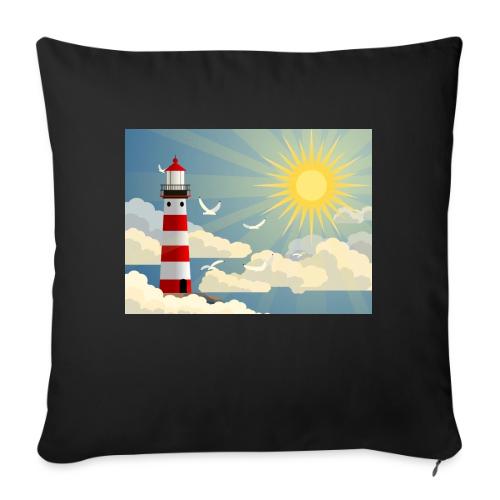 Phare - Housse de coussin décorative 45 x 45 cm