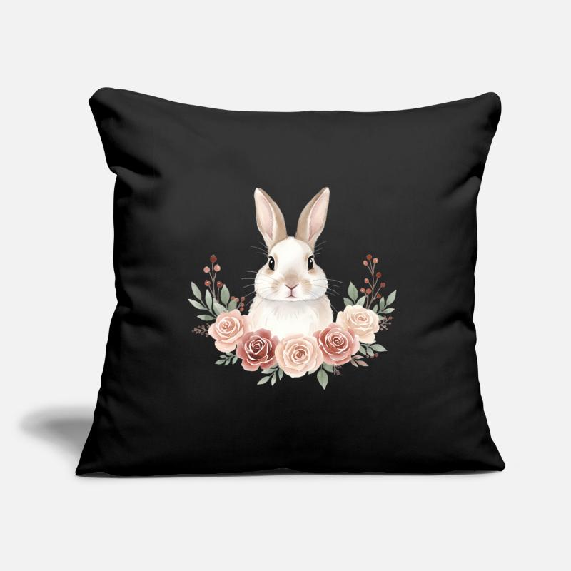 Rabbit Sofa pillowcase 17,3'' x 17,3'' (45 x 45 cm)