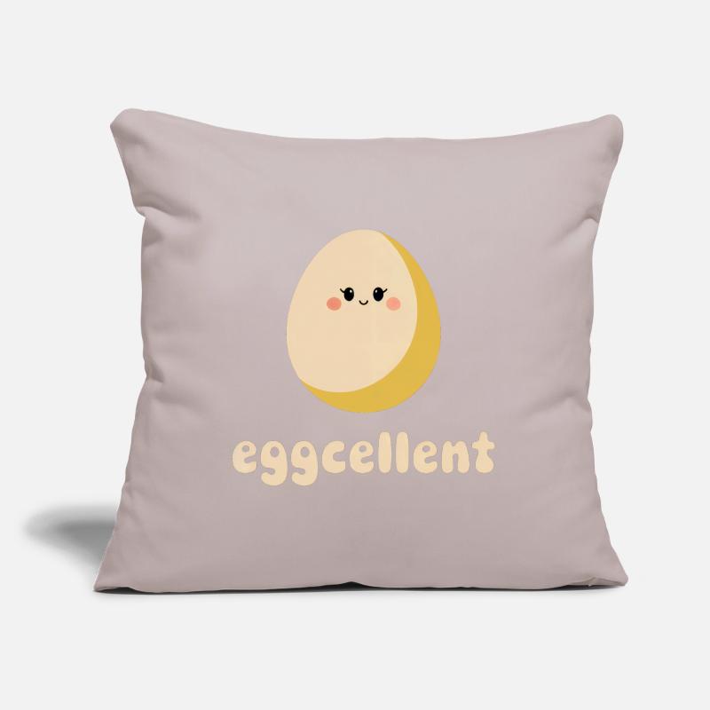 Eggcellent – Sweet breakfast egg Sofa pillowcase 17,3'' x 17,3'' (45 x 45 cm)