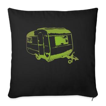 Qek Junior Quek - Sofakissenbezug 45 x 45 cm - Schwarz - Vorne