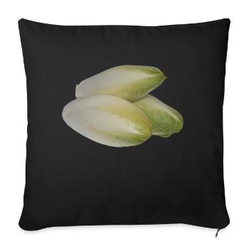salad salad lettuce halloween vegetables vegetables12 - Sofa pillowcase 17,3'' x 17,3'' (45 x 45 cm) - black - Front