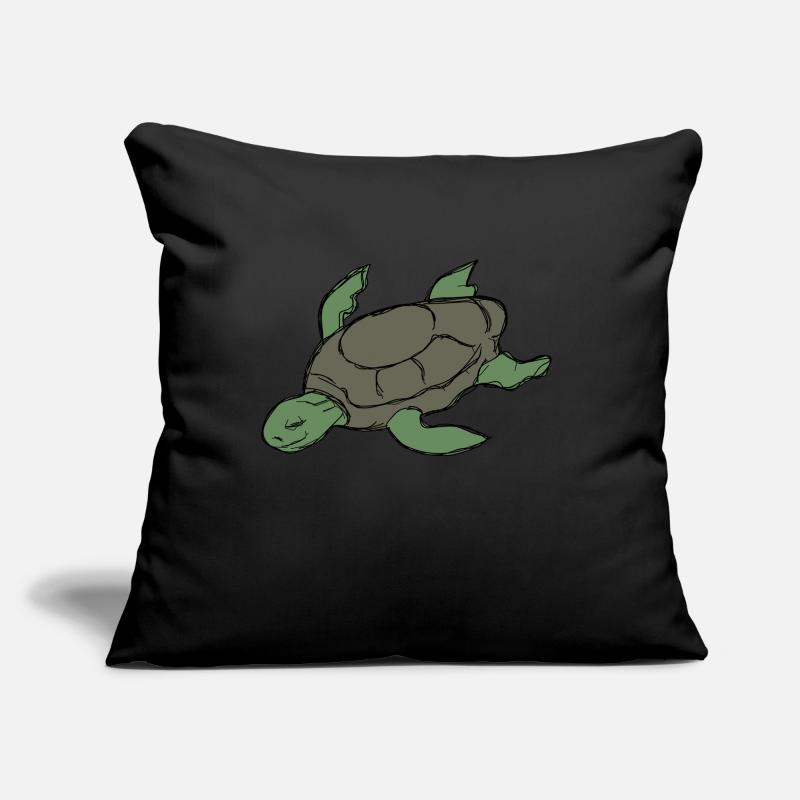Schildkröte Sofakissenbezug 45 x 45 cm