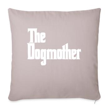 The Dogmother - Dog Mum - Sofa pillowcase 17,3'' x 17,3'' (45 x 45 cm) - light taupe - Front