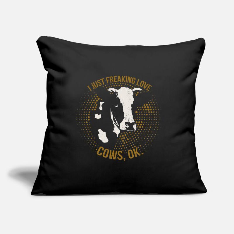 cow Sofa pillowcase 17,3'' x 17,3'' (45 x 45 cm)