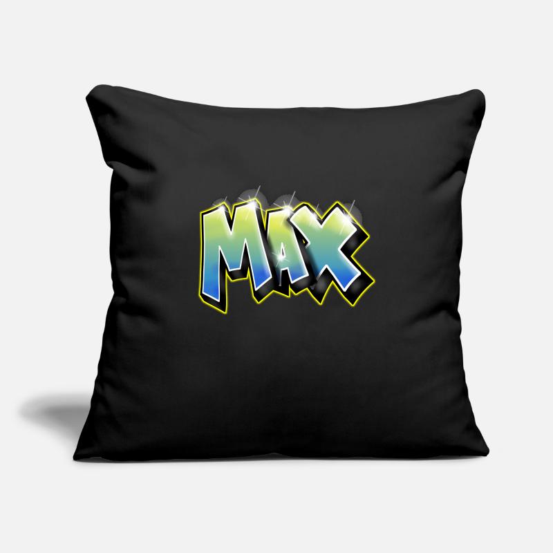 Graffiti Max Housse de coussin décorative 45 x 45 cm