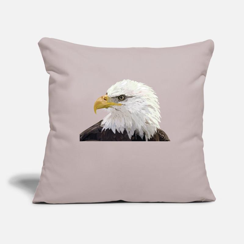 Bald eagle Sofa pillowcase 17,3'' x 17,3'' (45 x 45 cm)