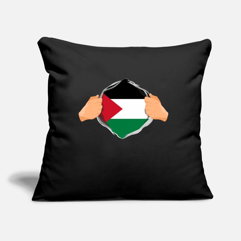 Strong Palestinian Hero Fun Gift Sofa pillowcase 17,3'' x 17,3'' (45 x 45 cm)