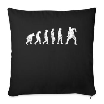 Breakdance Dancer Dance Sport Gift Dancing - Sofa pillowcase 17,3'' x 17,3'' (45 x 45 cm) - black - Front