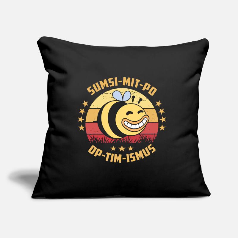 Optimism or Sumsi with buttocks Sofa pillowcase 17,3'' x 17,3'' (45 x 45 cm)